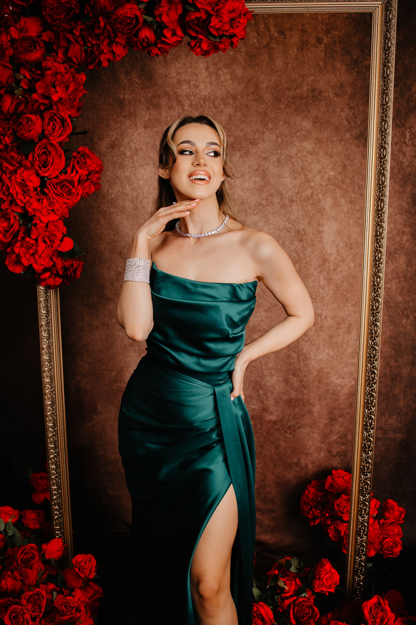 Midnight Fern Dress