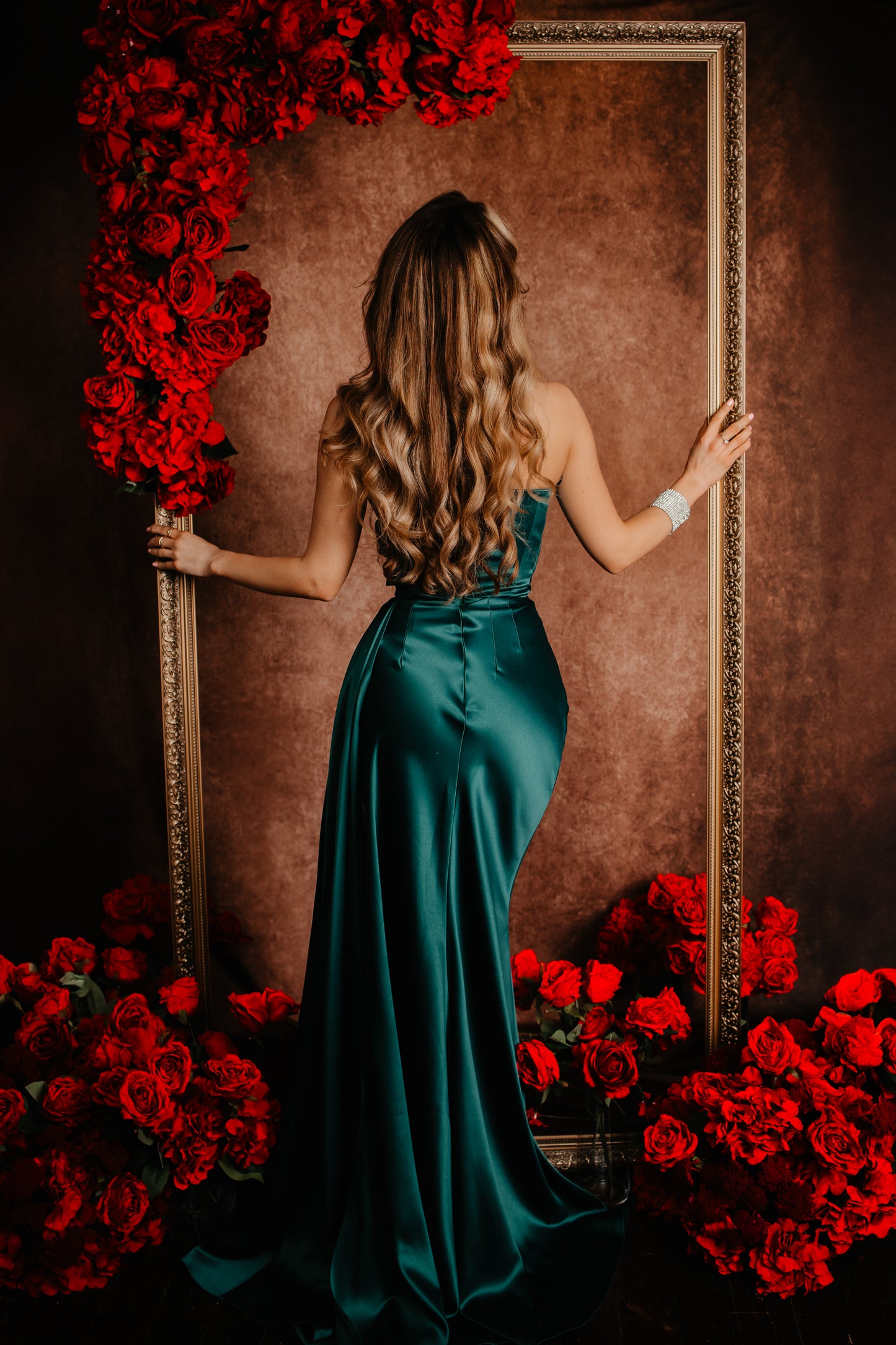 Midnight Fern Dress