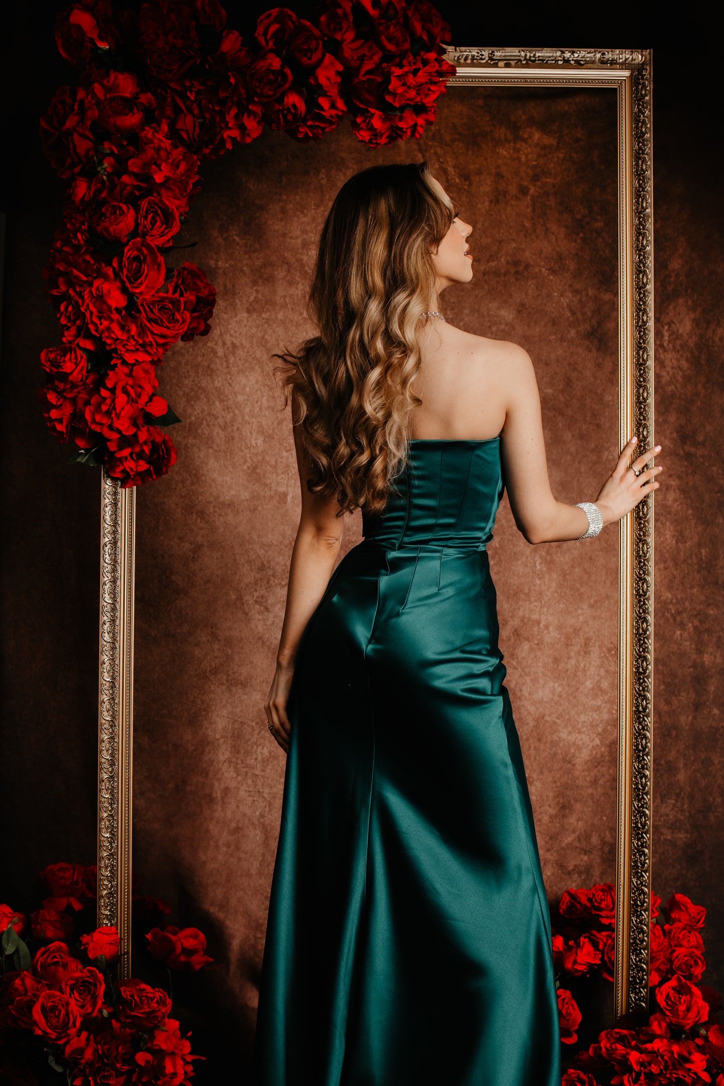 Midnight Fern Dress